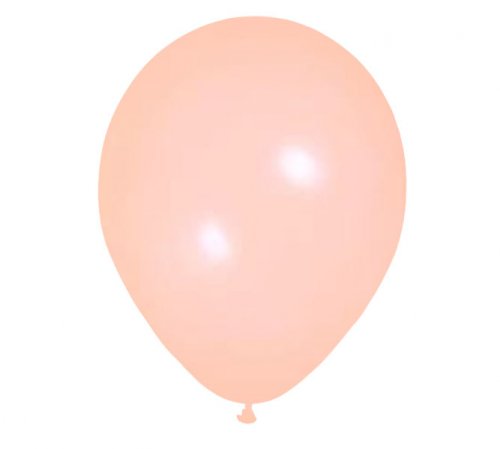 Pastel Macaron PEACH Helium Latex Balloon